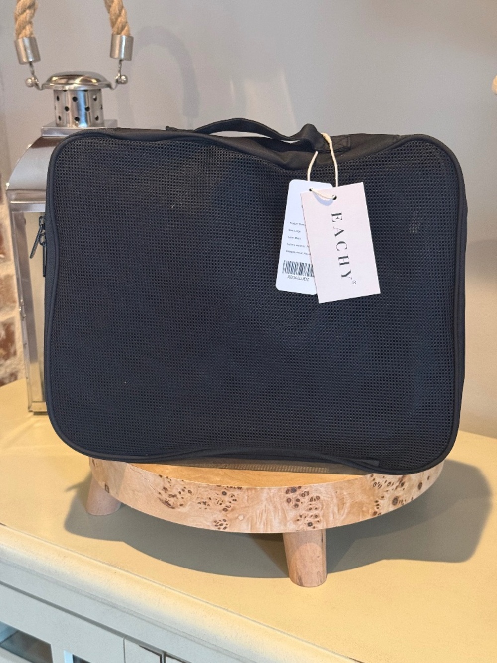 Black Packing Cubes (6 packing cubes)